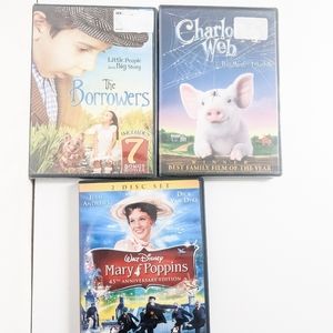 Vintage Kids movies Nwt DVD bundle